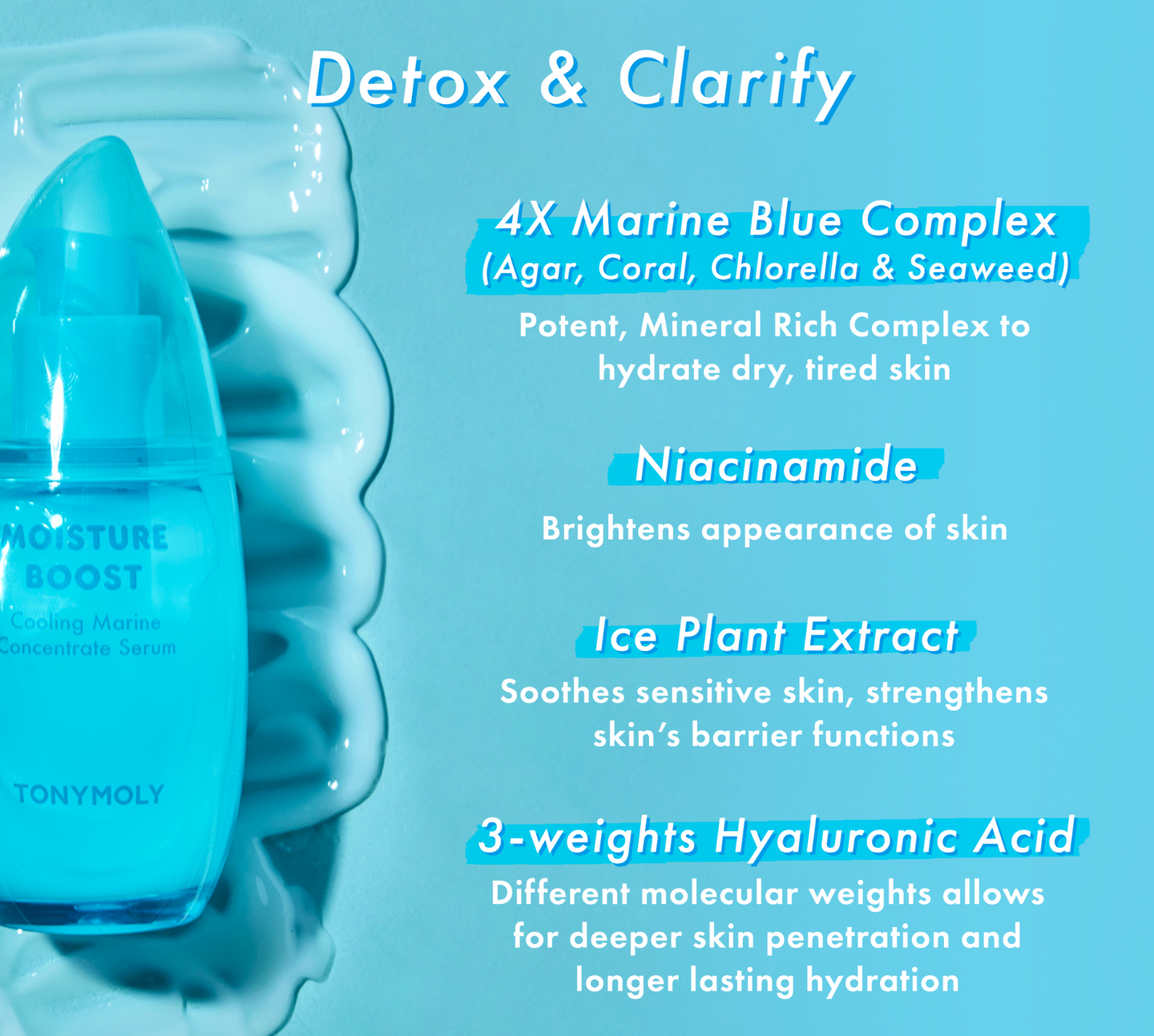 Moisture Boost Cooling Marine Concentrate Serum